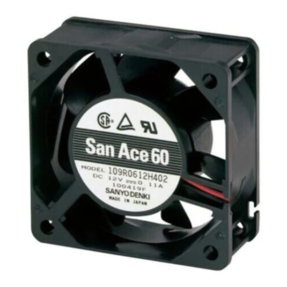 Ventilador Sanyo 109P0612S701