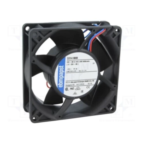 EBMPAPST 3314NHH Ventilador