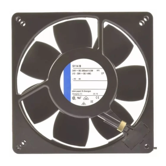 Ventilador PAPST 5114N