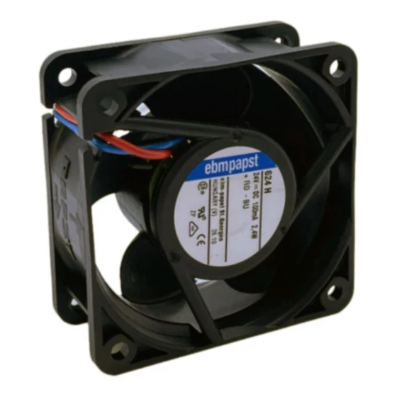 Ventilador Ebmpapst 624H