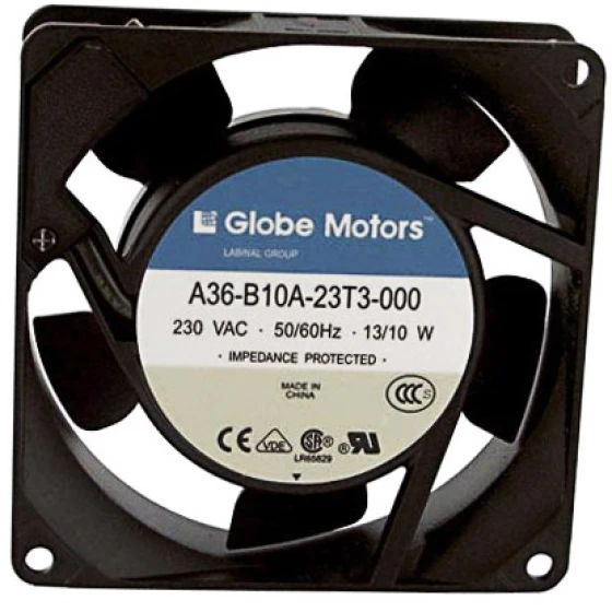 Globe Motors A36-B10A-23T3-000 Ventilador