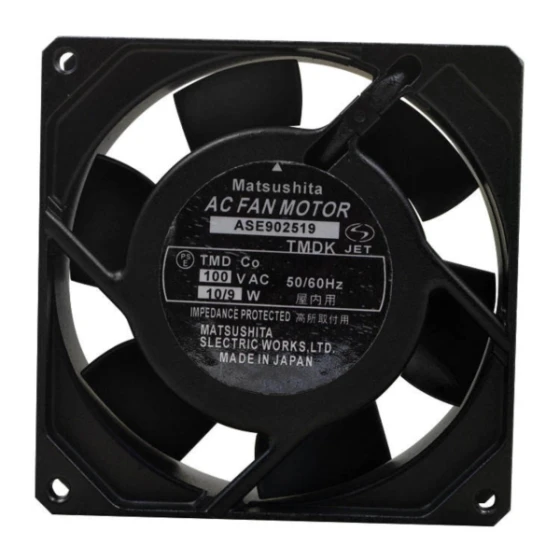 Ventilador Matsushita ASE902519