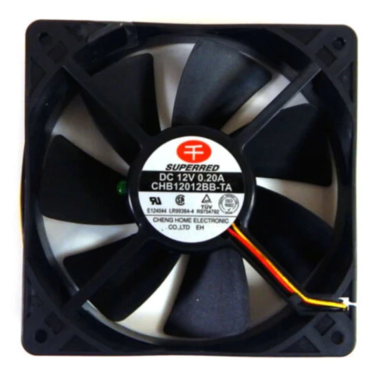 Ventilador SUPERRED CHB12012BB-TA