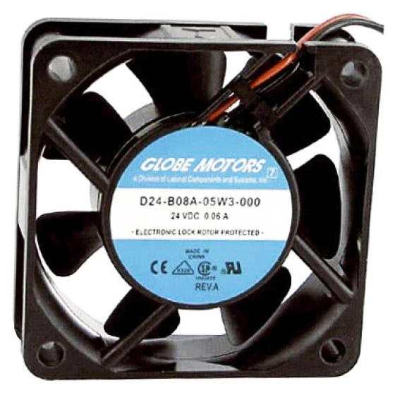 Globe Motors D24-B08A-05W3-000 Ventilador