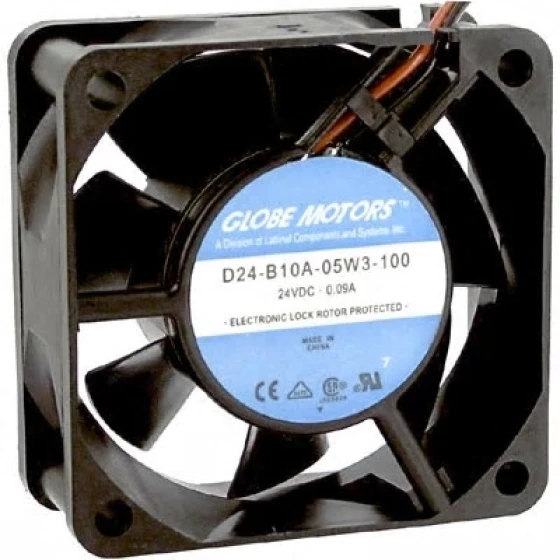Globe Motors D24-B10A-05W3-100 Ventilador