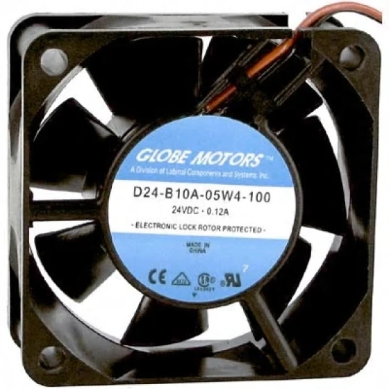 Globe Motors D24-B10A-05W4-100 Ventilador