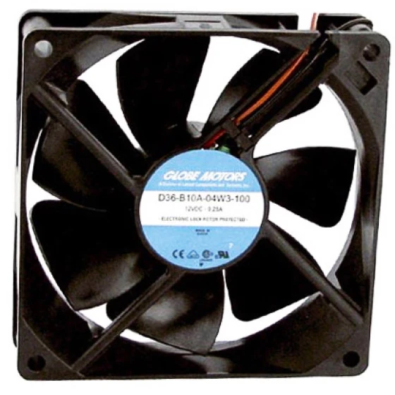 Globe Motors D36-B10A-04W3-100 Ventilador