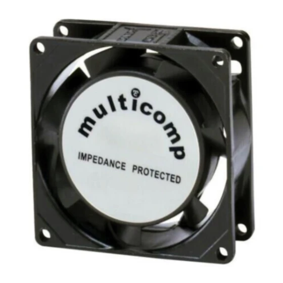 Ventilador MULTICOMP MC19672