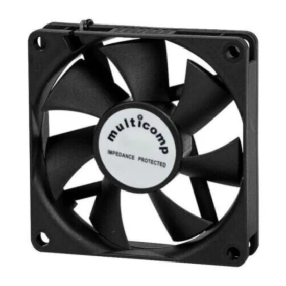 Ventilador MULTICOMP MC33868