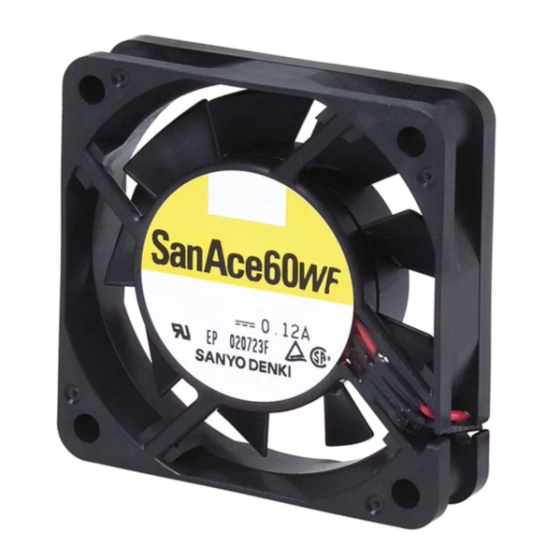 Ventilador Sanyo Denki 9WF0624H7D01