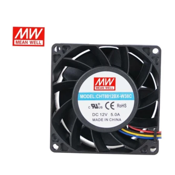Ventilador MEAN WELL USA CHT8012BX-W38C