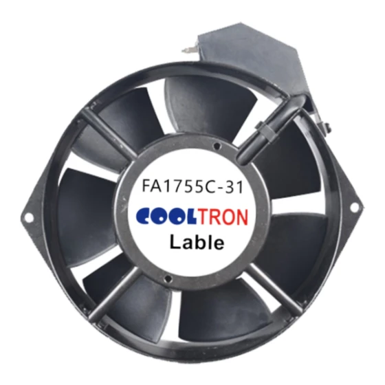 Ventilador Cooltron FA1755B11T7C-31