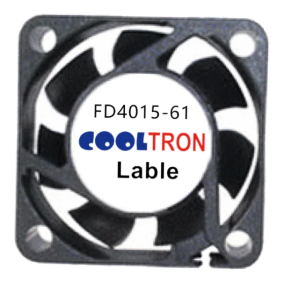 Ventilador Cooltron Industrial Supply FD4015B12W5-61-4JC1