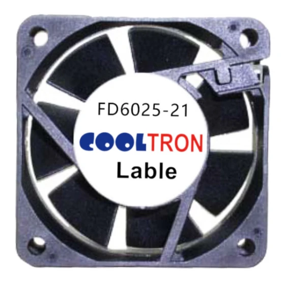Ventilador Cooltron Industrial Supply FD6025B24W11-21-2R