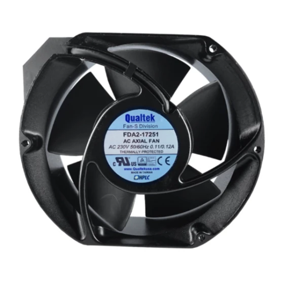 Ventilador Qualtek FDA2-17251NBKT3F