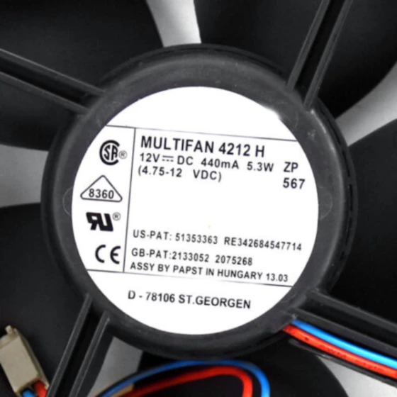 Ebmpapst MULTIFAN4212 Ventilador