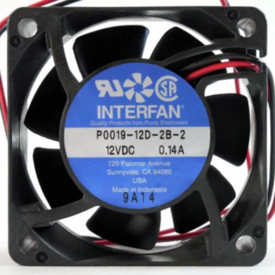 Ventilador Interfan PO019-12D-2B-2