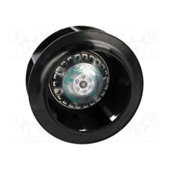ebm-papst R2E133-BH66-05 ventilador