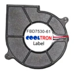 Ventilador Cooltron Industrial Supply FBD7530B12W3-61-3F